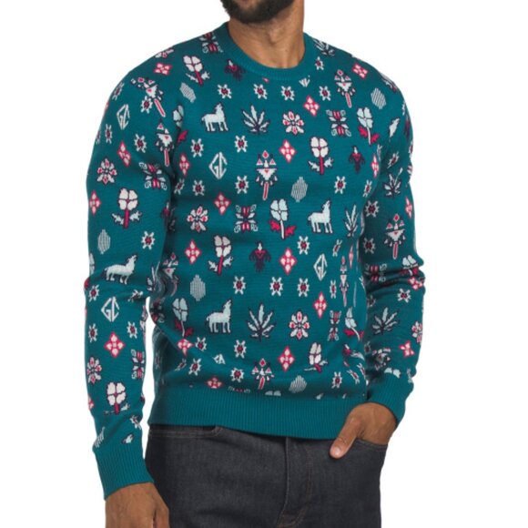 NEW GREYSON Wool And Cashmere Blend Storytelling Sweater for men 1025 8m4 - Picture 1 of 3